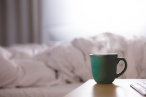 coffee by the bed unsplash